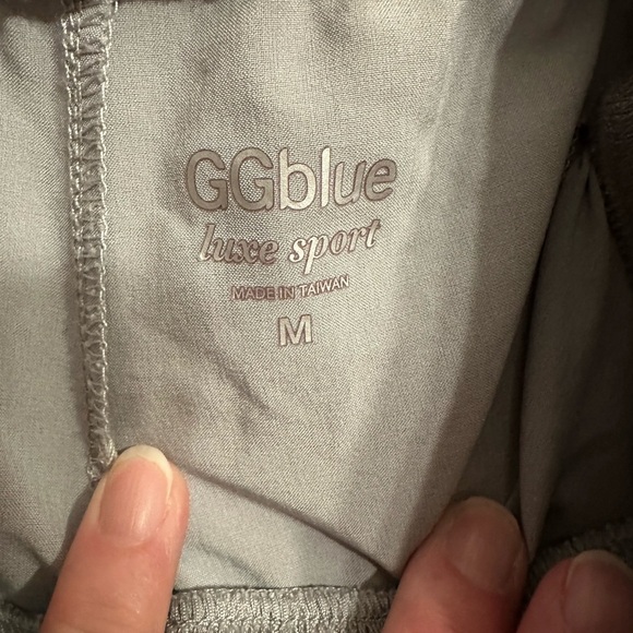 Gray Relaxed Fit Joggers with Elastic Cuffs - Picture 2 of 6